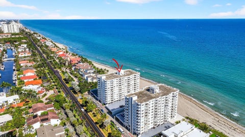 Tiny photo for 4505 S Ocean Boulevard #805, Highland Beach, FL 33487 (MLS # B26038435)