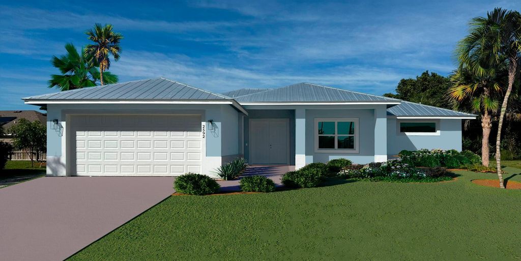 Photo of 3214 SW Hambrick Street, Port Saint Lucie, FL 34953 (MLS # R11079935)