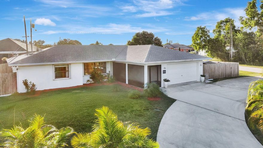 BRING ALL YOUR TOYS! Welcome to your own slice of Florida paradise less than 10 miles from the beach! This beautifully updated CONCRETE CONSTRUCTION 3BED, 2BATH open-concept home offers the freedom everyone wants--NO HOA and space to truly live. Major upgrades are already done, including a ROOF (2022), Water heater (2023), air conditioner (2019), kitchen renovation (2022), and so much more! Step outside to a huge, fully fenced backyard designed for fun and relaxation. There's room for a pool, all your toys, and best of all, a private fruit orchard with mango, banana, lemon, lime, papaya, pineapple, and avocado trees--fresh fruit right outside your door! Whether you're entertaining, unwinding, or dreaming big, this home delivers the lifestyle you've been waiting for!