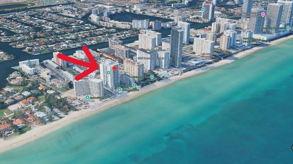 Photo of 3140 S Ocean Drive #610, Hallandale Beach, FL 33009 (MLS # B26033061)