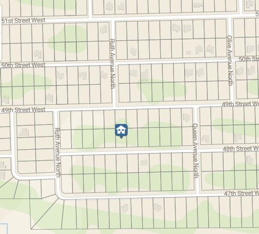 1/4 Acre lot in area with other homes on nice paved roads.  Build your dream home here.  Lots of yard for your fruit trees and garden.