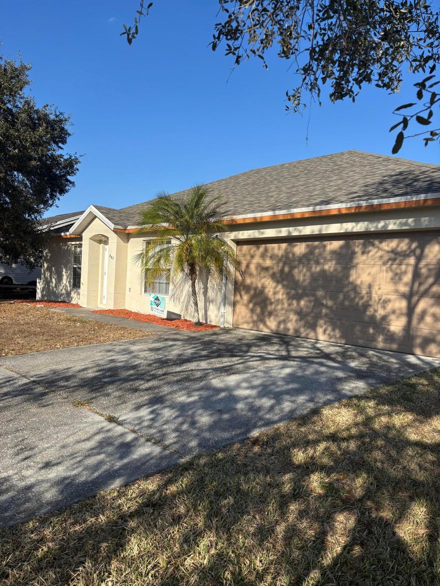 Beautiful 3bedrooms, 2baths home located in a nice and desirable area of Port St. Lucie. This well-maintained property features a brand-new roof, new A/C, updated bathroom cabinets, blinds throughout, tile flooring, and a spacious backyard. Freshly painted and move-in ready.