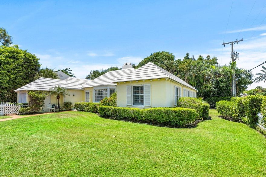Designed by Marion Sims Wyeth and built by and for E.B. Walton, this Bermuda style home is a true Palm Beach classic. Located in the highly desirable North-End of Palm Beach, with ocean access and steps from Lake Trail. Lots of natural light in every room of this lovely home. A rare find and wonderful opportunity.