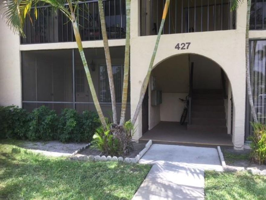 An absolutely beautiful 2/2 first floor in the Pine Ridge South IV. A highly desired quiet over 55 community. This unit is completely renovated. Top to bottom is new, fresh and very bright.  Modern kitchen with new appliances. Done with a decorator's eye. Full size washer and dryer. Impact windows. Screened in front porch with storage closet. Located close to many shopping and dinning opportunities. Community offers a pool, club house and covered shuffle board court. A walking path by the lake. Management on site. Parking lot is patrolled at night. It is the one to see. Don't miss out!