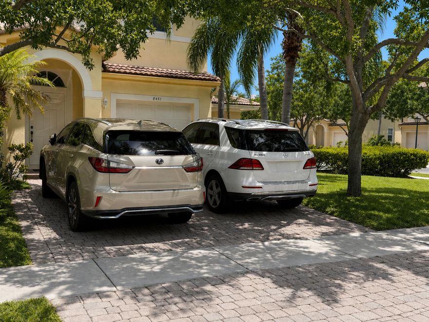 Great opportunity located in the heart of Miramar. Beautiful corner unit four bedroom townhome featuring the primary bedroom and bathroom as well as a split en-suite bedroom and bathroom. The spacious kitchen perfectly laid out with a snack countertop as well as an area for an eat in kitchen, it also features all new appliances. All windows upstairs are hurricane impact grade, there are also hurricane panels for all doors and windows. AC was replaced in 2020. The water heater, washer, dryer and garage door opener were also replaced. Community is gated. Home is a must see!