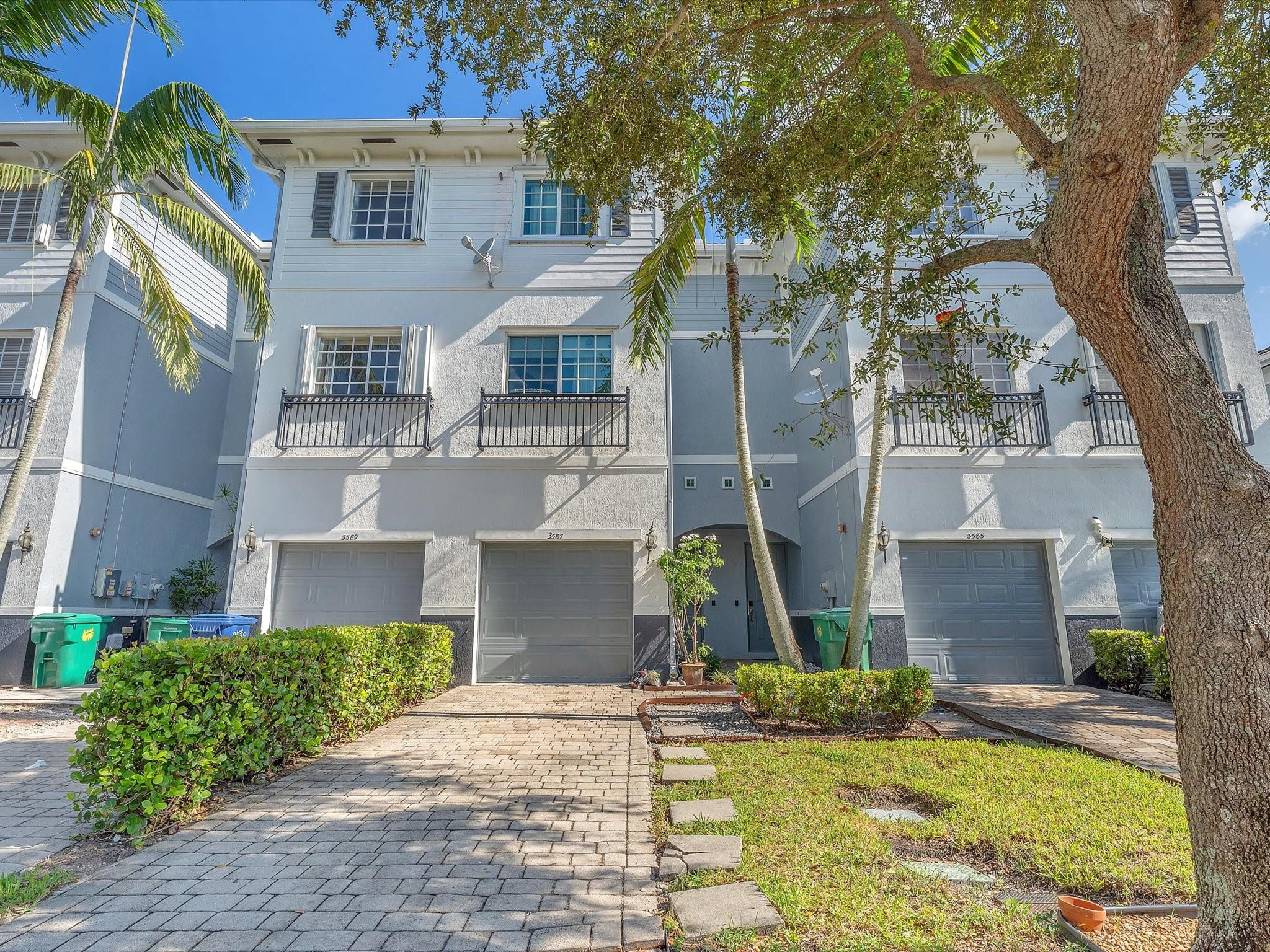 Welcome to this stunning 3-bedroom townhouse offering over 2,000 sq. ft. of comfortable living space. The expansive primary suite spans the entire second floor, providing exceptional privacy and relaxation, complete with a spa-like bathroom and a garden tub retreat.
On the third floor, you’ll find two generously sized bedrooms, a full bathroom, and a conveniently located laundry room—designed for both function and comfort. Updated bathrooms with stylish tile flooring throughout adding a modern touch. Centrally located in the heart of Broward County with easy access to major highways, shopping malls, county parks, library, performing arts center, beaches and much more.