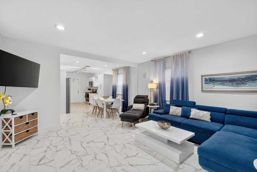 Updated three-bedroom, two-bath single-family home in East Oakland Park, FL, offering no homeowner association, plenty of parking, and excellent flexibility for both residential and investment use. This move-in-ready property features a renovated kitchen and updated bathrooms, newer flooring throughout, and an A/C system with updated ductwork. All three bedrooms offer generous closet space, and the primary bedroom includes a large walk-in closet.

The fully fenced backyard provides privacy and functionality, complete with a storage shed and ample space for a future pool, outdoor living, or expansion. A covered carport plus additional off-street parking adds everyday convenience for residents and guests. Ideally located near Oakland Park's Culinary Arts District, this home is minutes from Wilton Drive, Downtown Fort Lauderdale, beaches, restaurants, shopping, and nightlife. Enjoy proximity to Stevens Field Park, Wimberly Park, jogging trails, and quick access to I-95, major roadways, and public transportation. Conveniently situated near Fort Lauderdale-Hollywood International Airport and Fort Lauderdale Executive Airport.
Currently operating as a fully stocked short-term rental, making it well-suited for investors, 1031 exchange buyers, or future owner-occupants seeking strong rental potential and long-term appreciation in a rapidly growing East Oakland Park neighborhood.