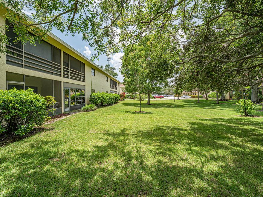 Beautiful, 2nd floor, 2BR, 2BA furnished rental. Enjoy a great garden view and relax on the back porch. Newer laminate floors in LR area, large master BR with walk-in and full bath. 2nd BR is large with use of 2nd full bath in the hallway. Laundry facilities in hallway are coin-operated. Quiet 55+ complex near to beaches and shops. Wonderful community pool and tennis. No pets, non-smoking.