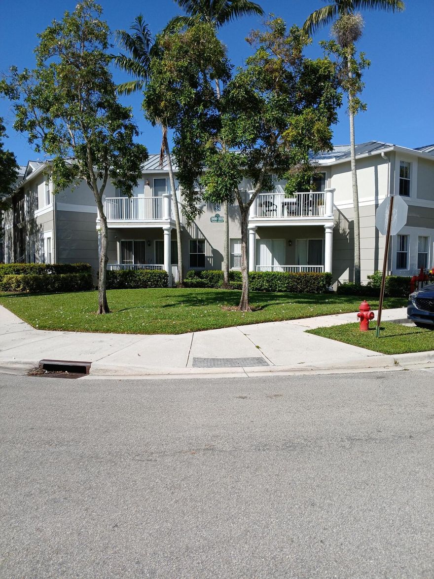 3 Bedroom 2-1/2 bath condo with 2 levels inside-living area on 1st floor and bedrooms on 2nd floor, tile on 1st floor, washer, dryer, patio, gated community with community pool.