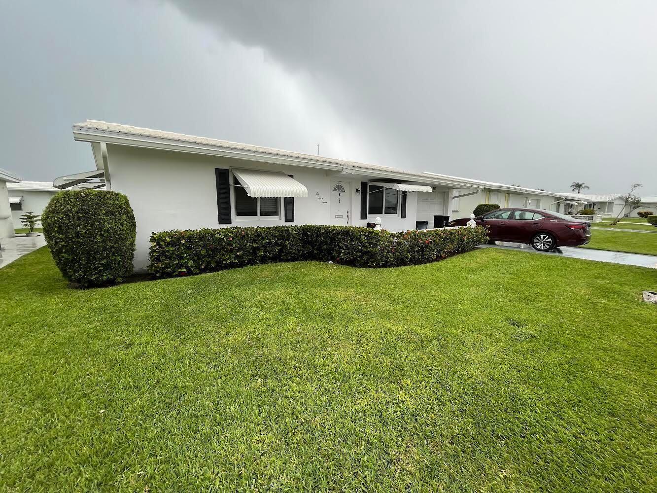 Enjoy the best of the Florida lifestyle in this active 55+ community. Activities galore: golf, bocce ball, shuffleboard, billiards or just relax in one of the several pools. It's also close to major roads, big box shopping yet a short drive to the beach and the waterfront dining options of Boynton. Pets welcome. A wonderful place to call home!