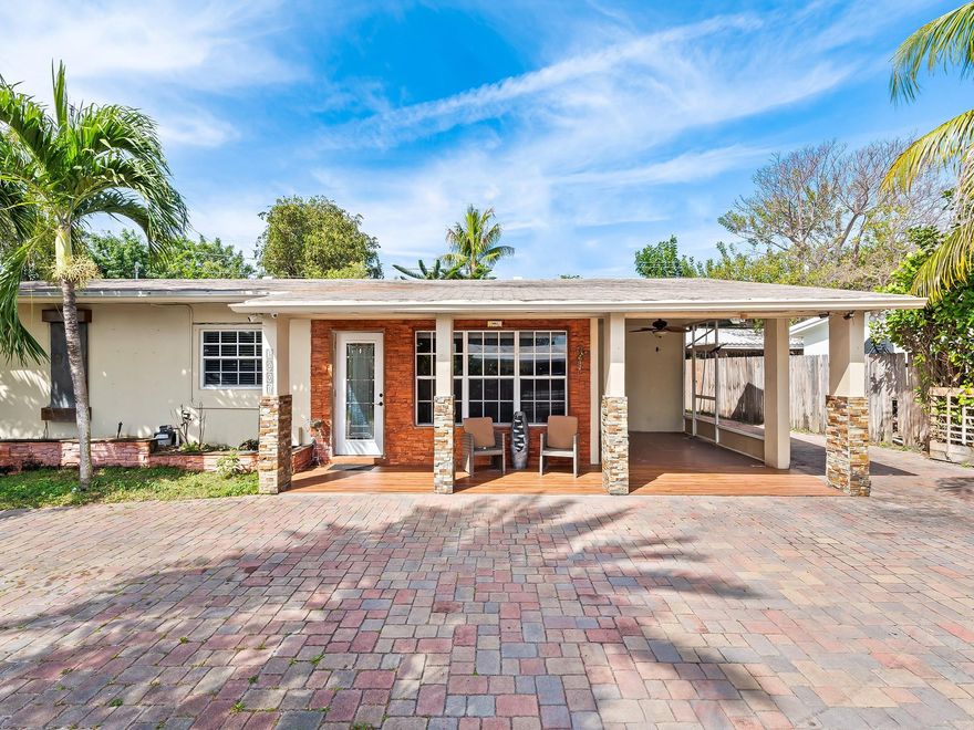 Charming 3 bed 2 bath home in Pompano Beach with no HOA. Beautifully updated interior, open floor plan, and a private backyard. Perfect for enjoying the Florida lifestyle. Prime location near beaches, dining, and entertainment