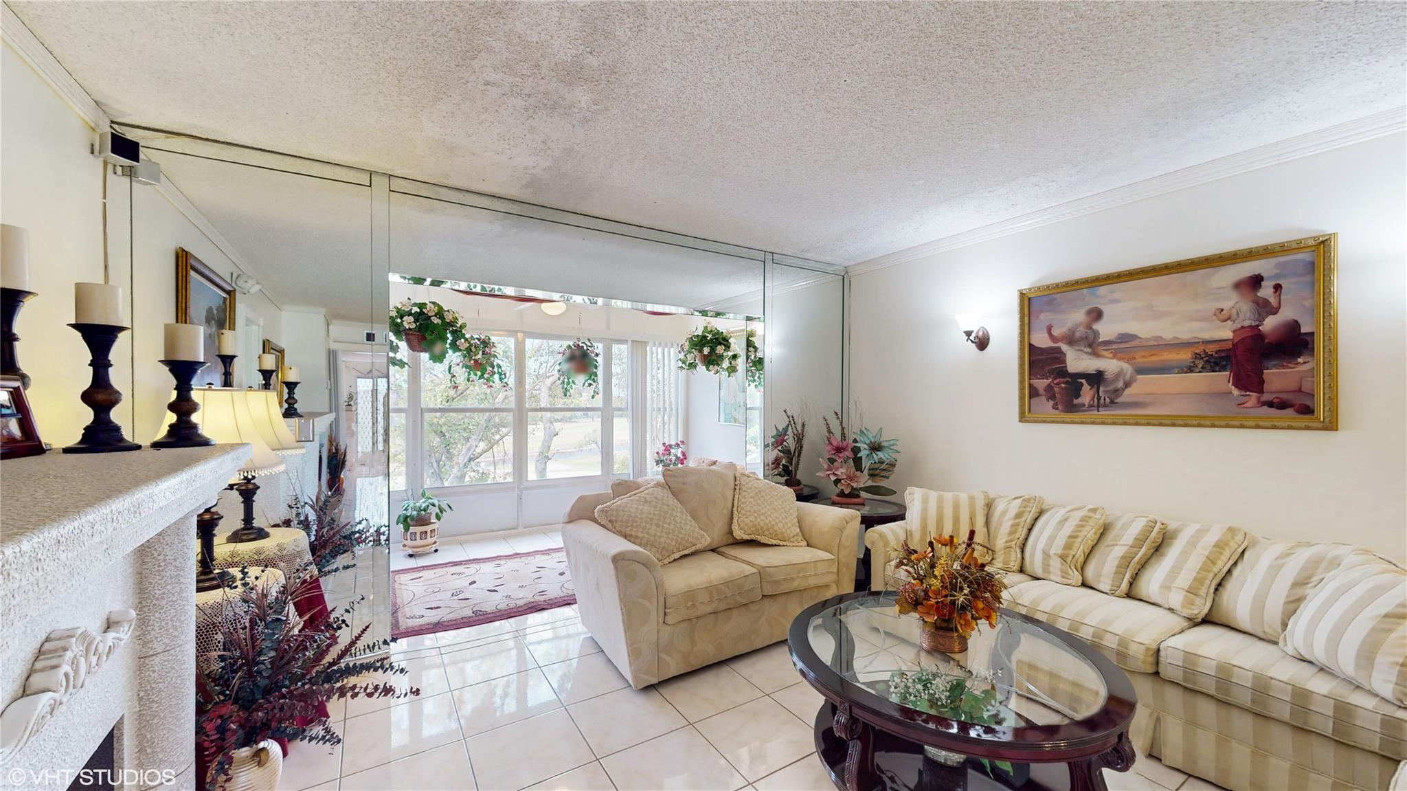 2/2 condo with golf course and water views. Hurricane impact windows throughout. Many amenities; 2 heated pools, clubhouse, billiard room, gym & library. 4 golf ranges; Driving, Chipping, Putting and 18 hole course and a golf clubhouse Cable included in condo fees. 40-year certification passed. Credit score of 725 or above. 40K minimum income. 55+ community