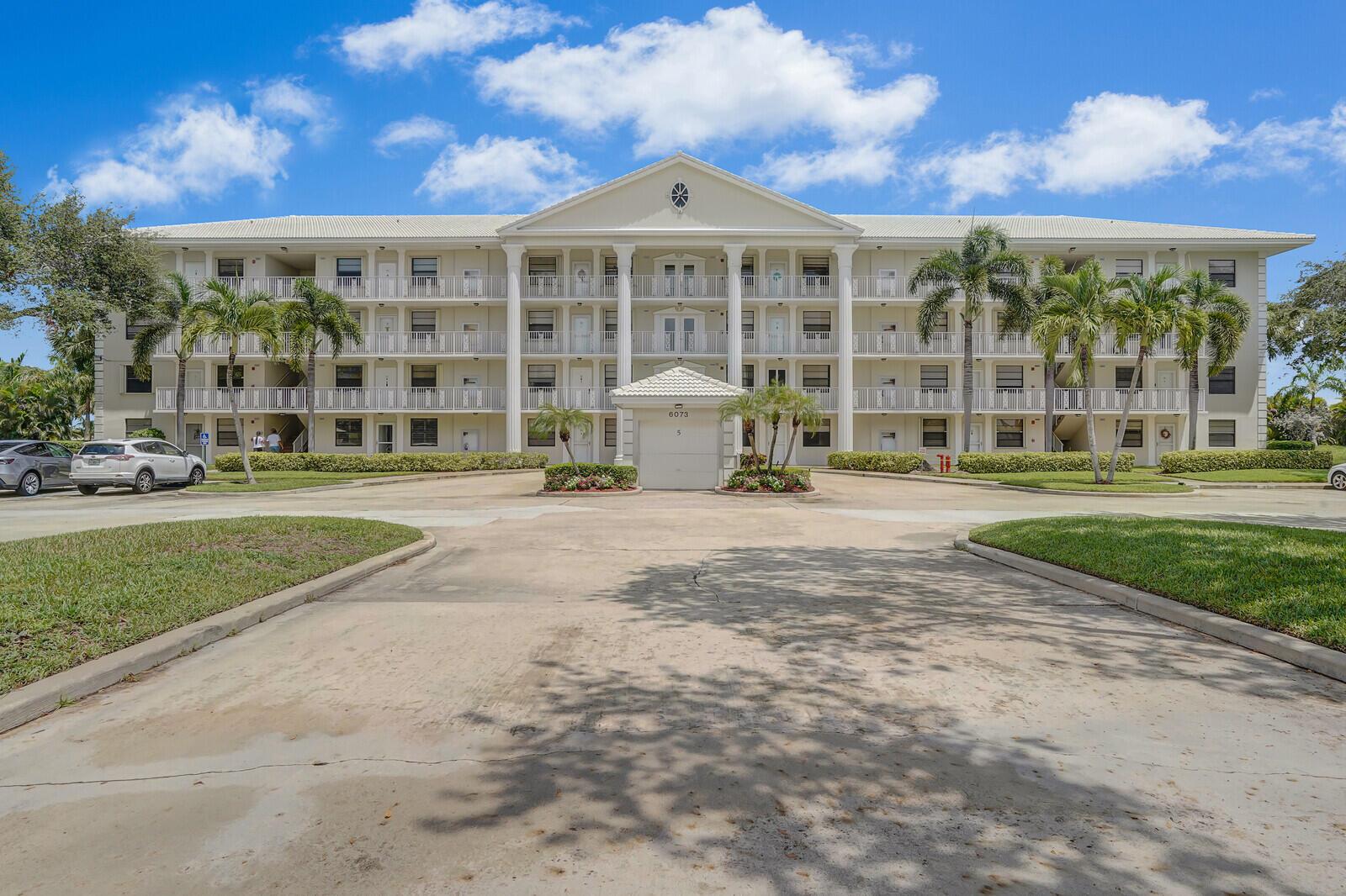 Beautiful 2BR/2BA home in WhiteHall at Camino Real, Boca Raton. First-floor unit with stunning views of the newly upgraded Jack Nicklaus golf course, offering easy access. Features include large porcelain tile floors, custom closets, walk-in closet in primary, updated bathrooms, crown molding, private laundry, and modern countertops with appliances. Community amenities include a pool, clubhouse, and sidewalks. Perfectly located--8 mins to Boca Town Center, minutes to top restaurants, under 20 mins to the beach, and 4 mins to Sugar Sand Park. A wonderful blend of luxury, convenience, and lifestyle!