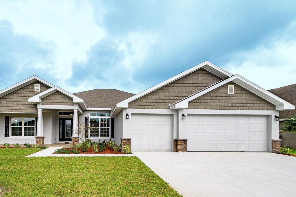 Photo of 8688 Waterstone Boulevard, Fort Pierce, FL 34951 (MLS # R10831785)