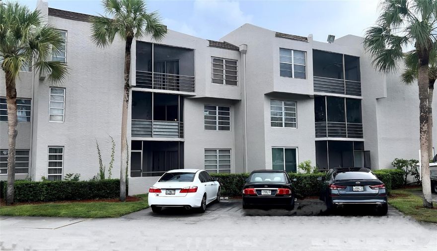 Welcome to an affordable and delightful 3-bedroom condominium perfect for all ages! It offers privacy, sharing only one wall with the adjacent unit. It's tiled flooring throughout the living areas and newer laminate flooring in all bedrooms, making it easy to maintain. The 2nd bathroom has a bathtub/shower combo, & master bath offers a shower. Sparrows Walk has recently passed Milestone Inspections, and there's even a new roof on the way for the lucky new owner! It is ideal for a primary residence or an investment opportunity. This small complex is home to only 35 residences, offers a friendly atmosphere, and is rental-friendly, too! The inviting courtyard connects all the buildings through air walkways filled with greenery, has an elevator, and is close to shopping and schools.