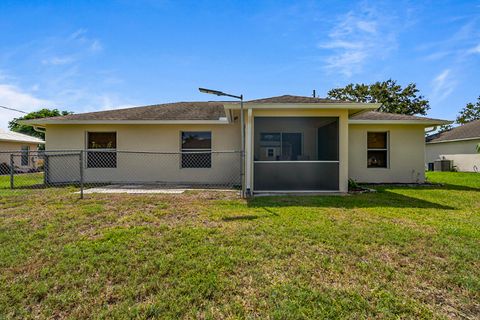 A home in Port St Lucie