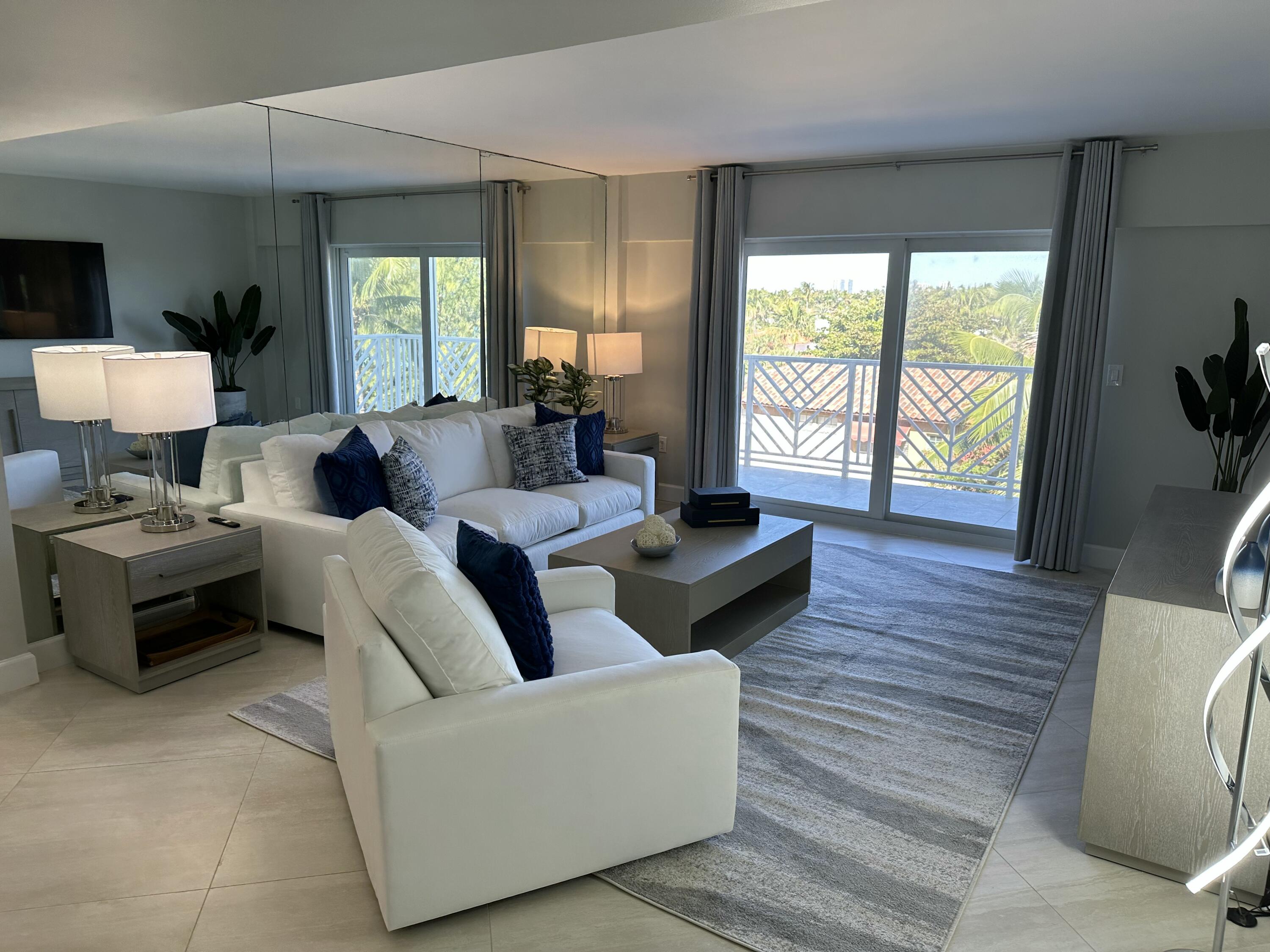 Annual Rental or Seasonal Rental!(PRICE ADVERTISED IS FOR Annual lease) Beautiful 2 bed/ 2 bath newly furnished condo on prestigious Palm Beach. Watch the waves crash off of your balcony, walk across the street to the private beach.. Spend the year(s) or spend the winter in Paradise this season. Available for 3, 4, 5 or 6 most & 1 day. (OCEAN TOWERS ONLY PERMITS 1 LEASE PER CALENDAR YEAR) 3 Mo $20,000 per mo. 4 mo $18,000 per mo. 5 mo $16.000 per mo. & 6 mo $15,000 per mo.