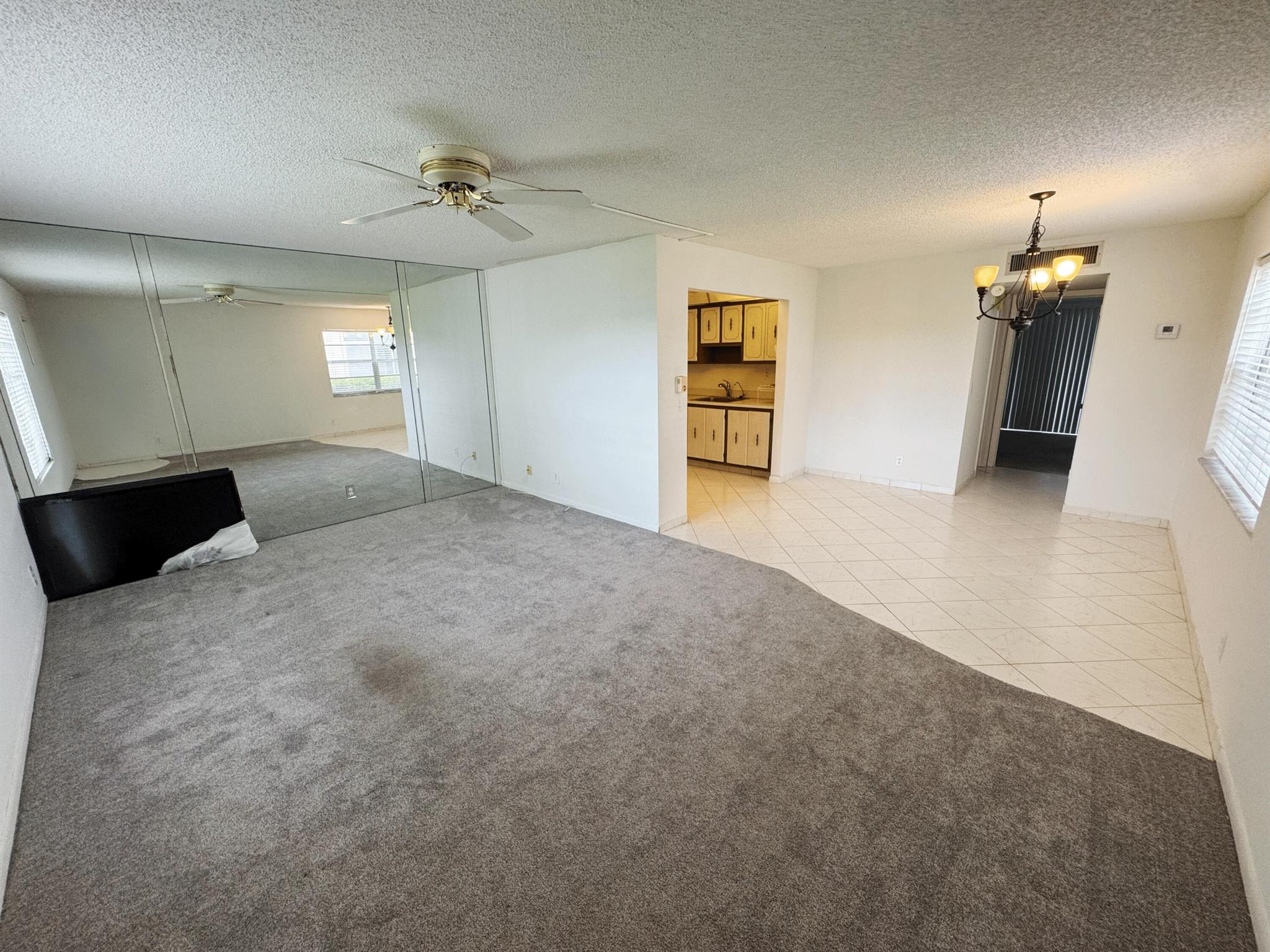 Affordable living in the heart of Delray Beach! This spacious 1 bed, 1.5 bath condo in the Kings Point 55+ community offers nearly 1,000 sq ft of comfort with a 2025 installed updated in-unit washer & dryer. Also enjoy the peace of mind of a 2023 A/C. Enjoy resort-style amenities including 2 golf courses, 8 pools, tennis & pickleball, 3 renovated clubhouses, 1,200 seat theater, and a courtesy shuttle that takes you both inside & outside the community. All this for just $1,350/month! Prime location close to shopping, dining, and downtown Delray (Atlantic Ave). Don't miss out!