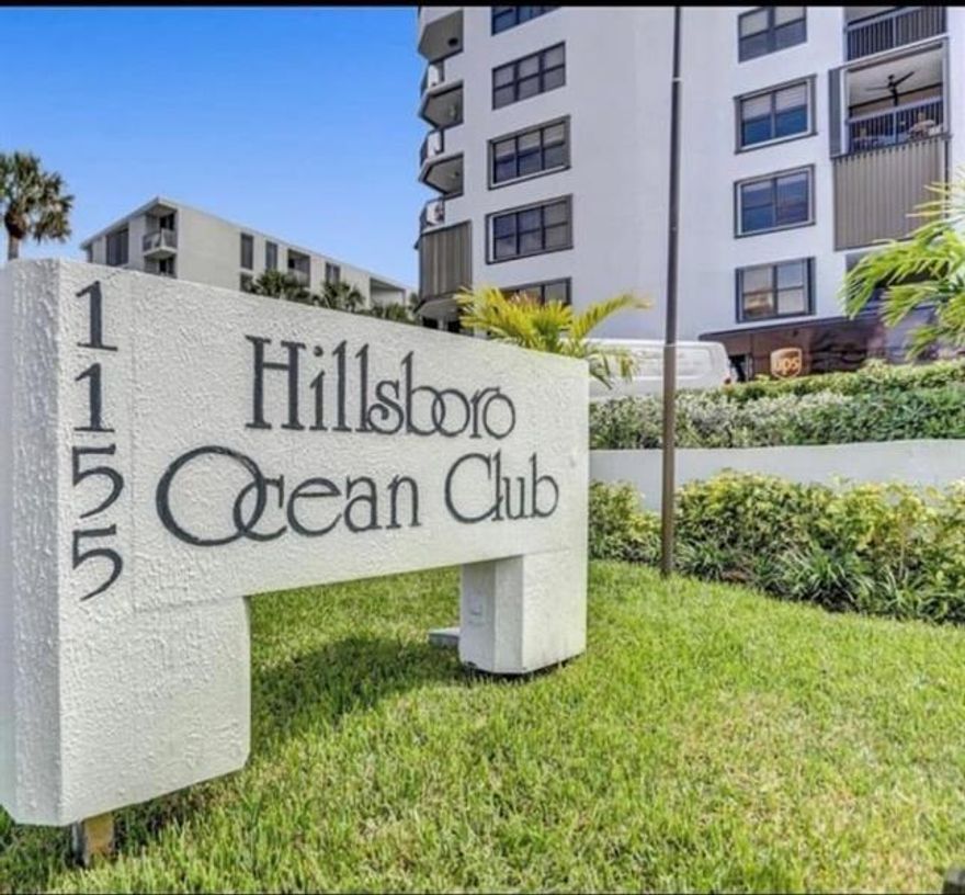 If your buyers are seeking for a 3 bedrooms, 3 bathrooms on a luxury, low-density beachfront lifestyle with modern comforts and strong community amenities, this is it! This unit offers it all & Rare to find! Tastefully remodeled, generous and bright. An Elegant corner residence with gorgeous ocean and intracoastal views, 2 large balconies, plantation shutters throughout, impact windows and a clever floor plan with an oversized suite. Amenities blends the feel of a private ocean retreat with practical perks like garage parking, pet-friendliness, and robust security making it one of the most desirable condos on Hillsboro mile. Hillsboro Ocean Club is a boutique, 7-story condominium perched directly on the shore in prestigious Hillsboro Beach, part of Florida’s famed “Millionaires’ Mile.”