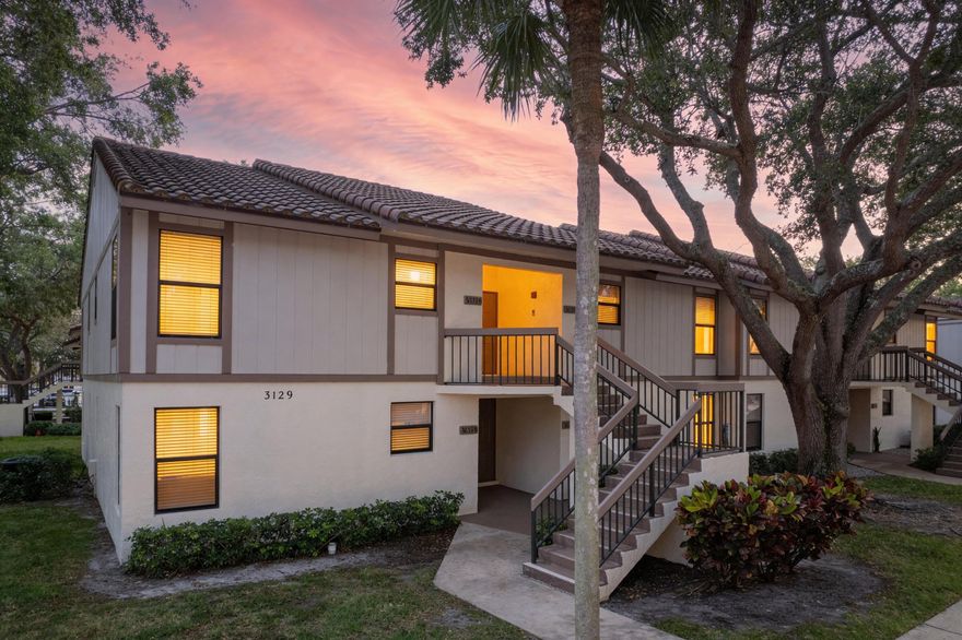 SPECTACULAR GATED COMMUNITY LAKE WINDWOOD | BREATHTAKING WATER VIEWS | 5-ACRE WILDLIFE PRESERVE AND OPEN GREEN SPACE |First Floor | End Unit | Fully Updated | Bright Open Floor Plan | Freshly Painted | Ceramic Tile Floors | Beautiful Eat-In Kitchen | Custom Wood Cabinet | Breakfast Bar | Granite Counters | Large Master Bedroom with Custom Built Closet | Ensuite | Washer & Dryer In Unit | Screened Patio | Tropical Lush Landscaping | Assigned & Guest Parking | Resort-Like Amenities, Gated, 2 Pools/Clubhouse, Tennis/Basketball /Racquetball Courts, Jog/Bike Trail, Dog Park/Picnic Area. GREAT LOCATION: 1.5 Miles to Beach, Walk to FAU, Downtown Mizner Park, Popular Atlantic Avenue & I-95 | Top A+ Rated Schools | Investor Opportunity, Rent Right Away |  AC 2013 | WH 2013 | Present All Offers!