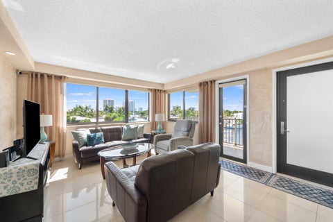 Tiny photo for 301 GOLDEN ISLES Drive #401, Hallandale Beach, FL 33009 (MLS # B26089620)