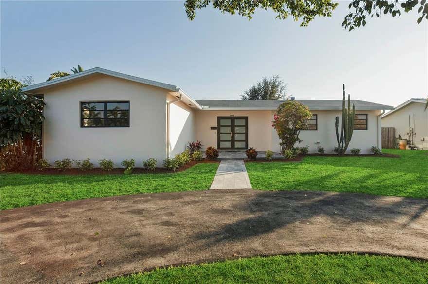 Completely remodeled 4 bedroom 3 bath pool home in the heart of Hollywood Hills. New roof, new kitchen, new bathrooms, new floor, new pool this house has it all. Incredible location close to schools, shopping and walking distance to houses of worship. Call today for a private viewing today.