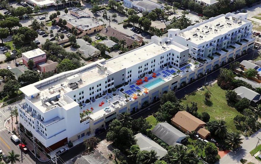 Sunny, Golden Opportunity! New Construction Penthouse-Level Resale (Never Lived In!)- Ready for Immediate Move-In - Ocean Views - Large Balcony - Beautiful Upgrades: ''Live on Vacation'' at 236 Fifth Avenue, Downtown Delray's ONLY brand new, full-service luxury condominium where urban-meets-seaside living awaits. Primely situated two blocks from Atlantic Avenue, 236 Fifth Avenue is a contemporary condominium collection where owners enjoy the resident-only club room & grill with wine lockers, private lounging/sun deck, smart-key remote access, covered parking (2 spots with this unit!), on-site security and dedicated 24/7 concierge team. From room service, on-call housekeeping and poolside towel/ food/beverage service to package deliveries receipt, shopping /gift assistance ... ... and reservations to the hottest restaurants on The Ave, living at 236 Fifth Avenue has its rewards.

Built by Kaufman Lynn and designed by Slattery Architects, 236 Fifth Avenue is highlighted by an Aloft Hotel, a Marriott brand. Residents access private services exclusively offered to them, also enjoying the conveniences of a vibrant lobby bar, on-site cafe, state-of-the-art fitness center, heated saltwater pool & sun deck, tiki hut food/beverage bar, umbrellas, lounges and more