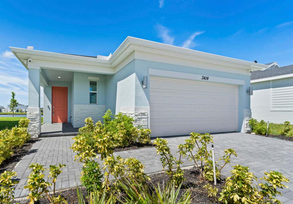 Photo of 3414 CEDAR GROVE Drive, Fort Pierce, FL 34946 (MLS # B26063550)