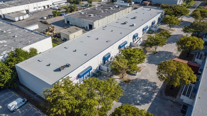 A 275,408 SF group of warehouses located on the S side of the Palmetto Expressway and just N of the Opa Locka Executive Airport. Located between 3 major airports, near the Opa Locka Executive Airport, as well as seaports. Close proximity to the Golden Glades interchange, just 4 exits from the I-95 Expressway.  It is comprised of 7 buildings, 4 of which are have fire sprinkler systems. 3 buildings have 10’ x 10’ dock height loading doors, 10' x 14' grade level overhead doors, 3 phase power, and ceiling heights from 16’ to 22’. All concrete masonry with Twin-T roof decks. Warehouse sizes range from 1,000 SF up to 40,000 SF. There are 75 businesses in the Palmetto Lakes Industrial Park, an ideal location for distribution, wholesale, manufacturing, aviation, and service provider.