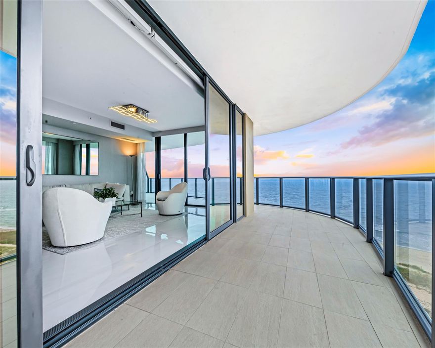 Let your feet hit the sand at one of Pompano Beach’s most luxurious Beachfront properties. Take your private elevator to your beautiful fully-furnished Estate in the sky, where floor-to-ceiling windows, porcelain floors & oversized wraparound balcony allow breathtaking views of the ocean, Intracoastal & the city. The open, sleek, refined gourmet kitchen has Miele appliances, Sub-Zero refrigerator Italian cabinets & wine cooler. The primary bathroom is the epitome of Style with a Toto Smart toilet & Italian soaking tub. Sabbia has every amenity you would expect at a five-star resort: 24/7 Security, oceanfront heated saltwater pool, world-class fitness center, sauna & steam rooms, business center & valet. Close to shopping, great restaurants, & all that Pompano has to offer.