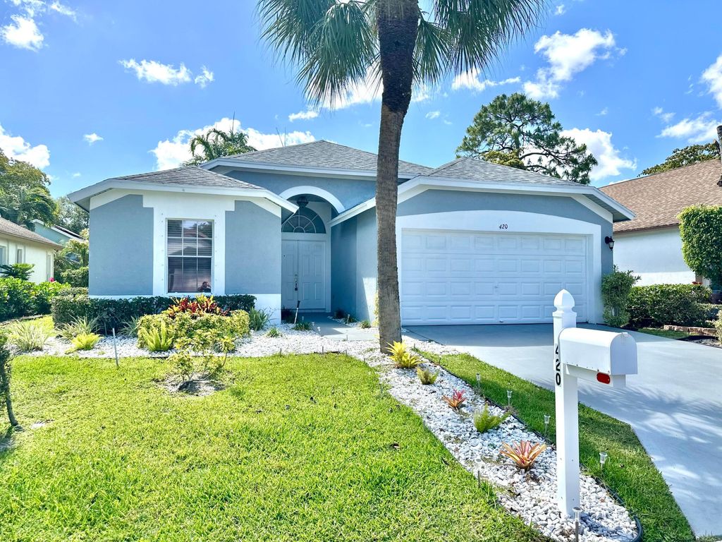 Photo of 420 Trotters Lane, Greenacres, FL 33413 (MLS # R11081161)