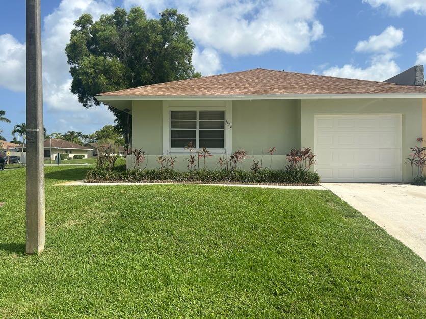Beautifully renovated CBS home with new wood kitchen cabinets, quartz counters, stainless steel appliances, bathtub, vanity and tile throughout. New roof installed in 2024 and AC unit replaced in 2017. Freshly painted inside and out. Ready to move in. Low HOA dues include a community pool and common areas maintenance. No rentals allowed at this time.
