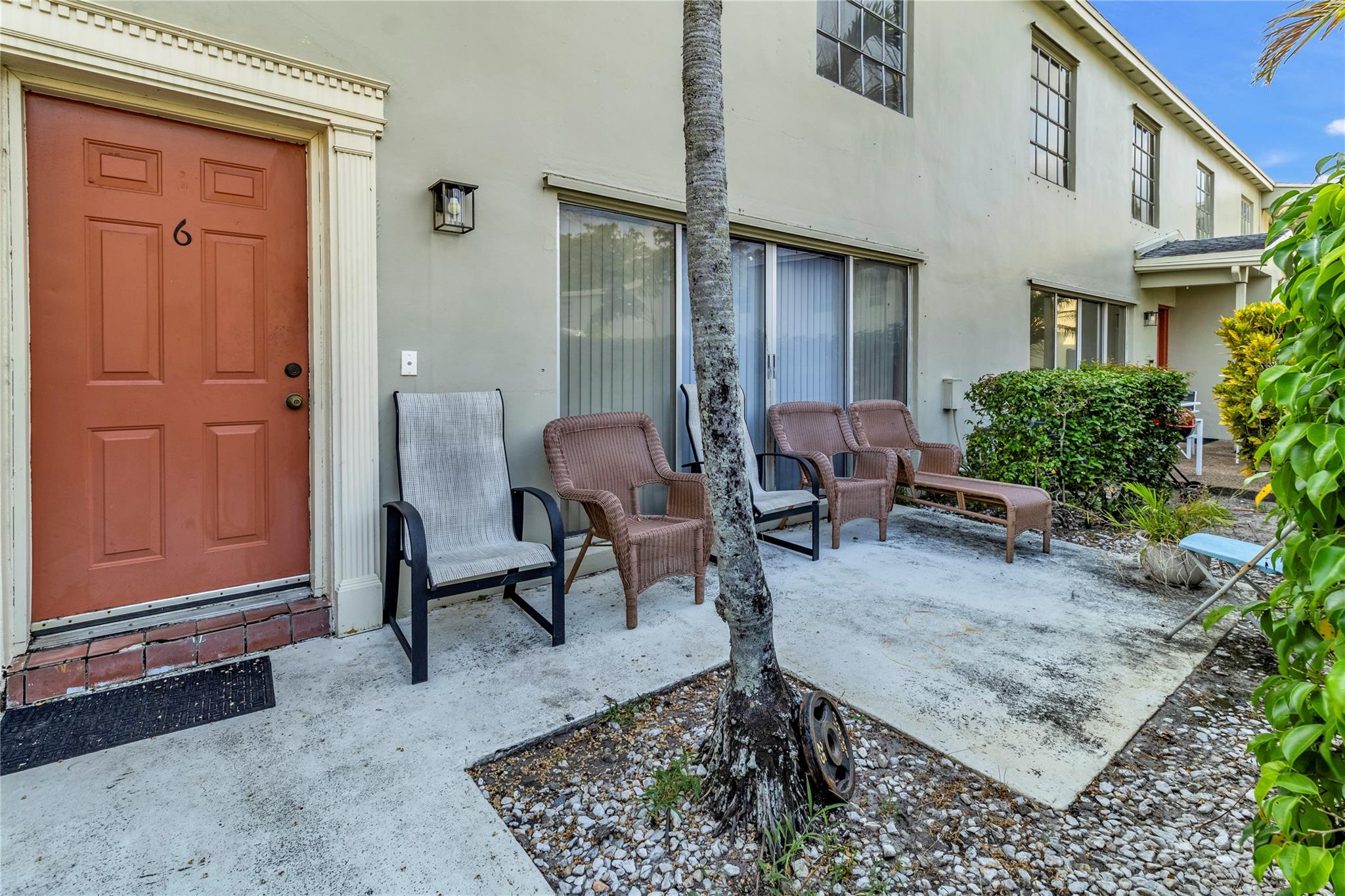 Rarely available 2/2 in a quiet well maintained community! Beautiful townhome in the great city of Tamarac! Has a 1 car attached garage and community pool. AC 4 years old. Roof and all exterior areas is managed by HOA for low fee. No special assessments. Washer/dryer is in the garage which is accessed through the kitchen door. Needs some repair's. HOA has reserves and have completed their 40 year assessment! Renting is currently at compacity limited to 12 units per year. No FHA. Can be financed with Conventional loan with the minimum 3 or 5 down. No minimum credit score minimum or down payment required by association! What a deal! This is a rare find! Schedule your showing today!