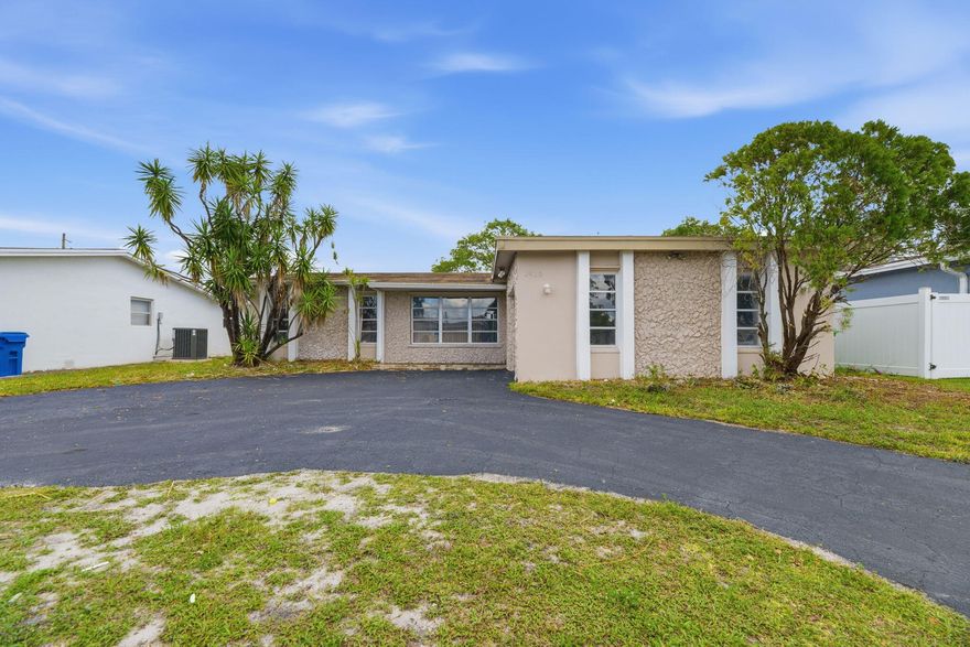 Welcome to this Sunrise home offering a comfortable layout with spacious living areas and well-sized bedrooms throughout. The interior features a functional floor plan with a bright kitchen, ample storage, and versatile living spaces suitable for everyday living and entertaining. Enjoy a private outdoor area ideal for relaxing, gatherings, or enjoying South Florida weather. Conveniently located near shopping, dining, parks, schools, and major highways, this home provides easy access to Fort Lauderdale and surrounding areas.