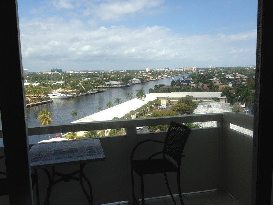 RARELY AVAILABLE 1/1 7TH FL. DIRECTLY ON THE INTRACOASTAL. LARGE OPEN PRIVATE BALCONY WITH SLIDING WINDOWS AND A WATER AND SUNSET VIEWS FROM EVERY ROOM. REMODELED KITCHEN WITH WATER VIEW. MOVE IN CONDITION. 800 SQ FT. LUXURY RESORT STYLE LIVING IN A PRIME LOCATION. ABUNDANT OF CLOSET SPACE. 24 HR SECURITY, FOB ENTRY, LAND OWNED AND UPDATED. ALL AMENITIES POOL 30X60 HEATED, EXTRA STORAGE, GYM, LIBRARY, BBQ, BIKE ROOM, CAR WASH AREA, EV CHARGING BOARD, COMMUNITY ROOM WITH FULL KITCHEN. LOTS OF ACTIVITIES, WIFI-INTERNET, SHOWTIME. ALL ASSESSMENTS PAID FINANCIALLY SECURE AND 40 YR CERTIFICATE, ELSS COMPLETED. INTERCOM FOR FIRE.  SHUTTLE SERVICE., WALK TO BEACH, BANKS, SHOPPING, POST OFFICE, ONE BUYER 55+ NO PETS, NO LEASING, ESA ANIMALS PERMITTED.