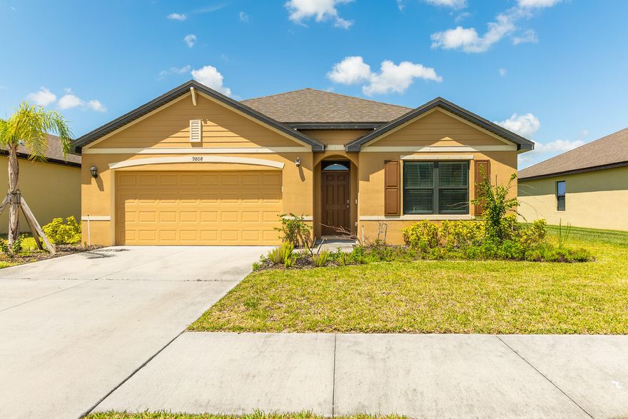 Let's Make a Deal/ Motivated Seller. Wow, Check Out This Stunning Lakefront Cali Model. This 4-Bed, 2-Bath, 2 Car Garage CBS Home is in Central Park of Tradition. Built in 2024 This Move-In-Ready Home Offers Beautifully Designed Living Space, Impact Glass Windows, Tile Flooring Throughout, Granite Countertops, and More! Resort Style Amenities include Clubhouse, Game Room, Bar, Pool, Splash Park, Playground, Tennis, Pickleball, Basketball, Dog Park, Walking/Jogging Paths and more... Convenient to Tradition, Shopping, Dining, Entertainment, Travel and Schools. Just minutes from 1-95, Turnpike, and Crosstown Parkway.
