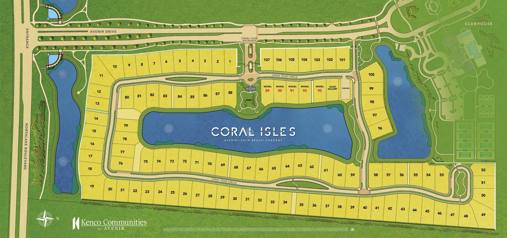 AVENIR SITE PLAN 1 POD 4 - Residential