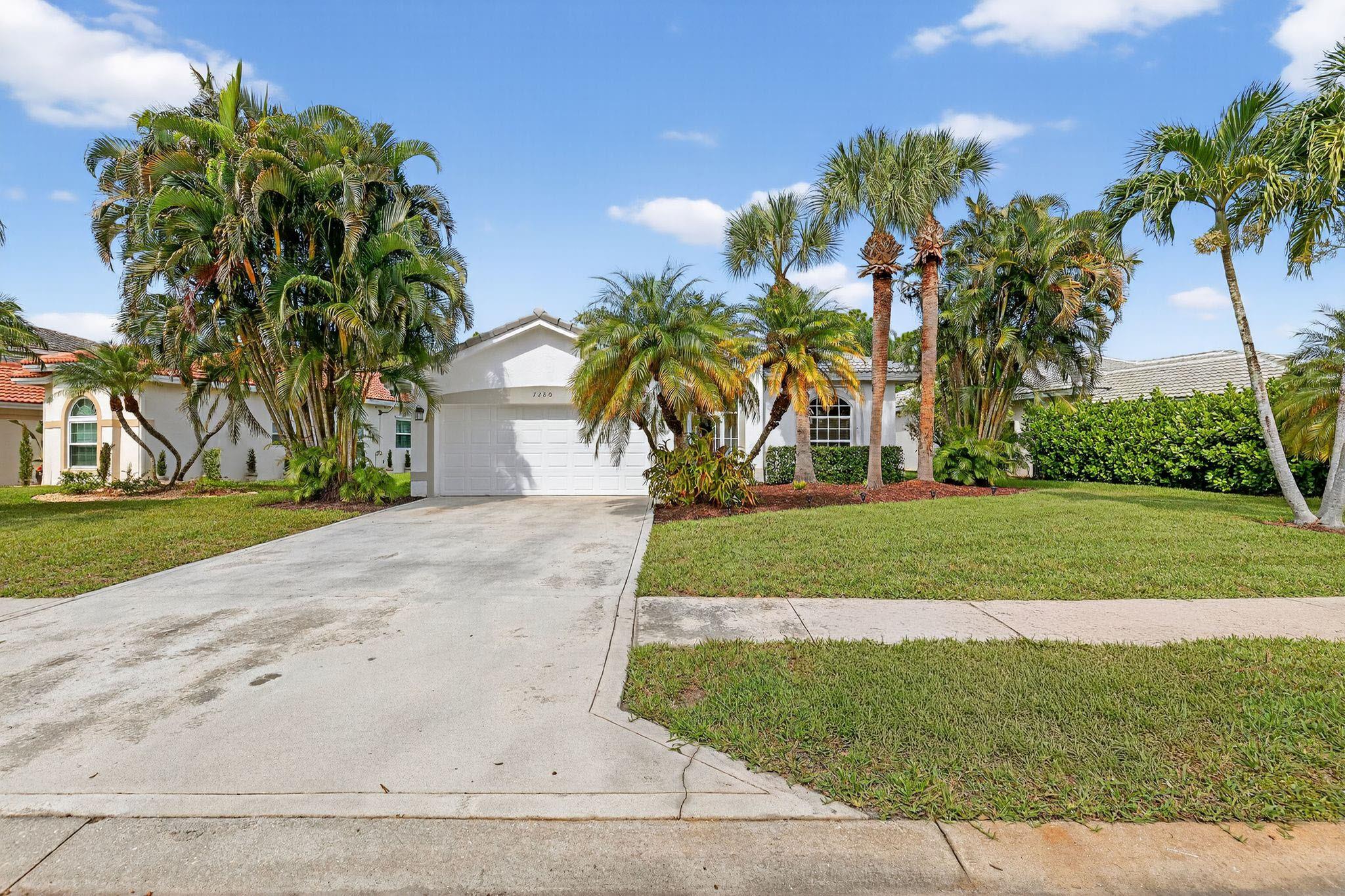 Discover this beautifully updated 3 Bedroom, 2 Bath home offering 1,598 sq ft of comfortable living space in one of the area's most desirable communities. Featuring a brand-new Kitchen with modern counters, cabinets and appliances, this home also boasts fresh paint throughout, a brand-new tile roof (installed 8/25) and a new water heater. Enjoy peace of mind with storm shutters on all windows and the convenience & added storage of a 2-car garage. Basic cable and lawn maintenance included, along with in-lawn sprinklers to keep your yard looking its best. Located on a scenic preserve, the community offers fantastic amenities including a heated community pool w/enclosed patio, tennis, pickleball and basketball courts and a low HOA. move-in ready home you'll be excited to call it your own!