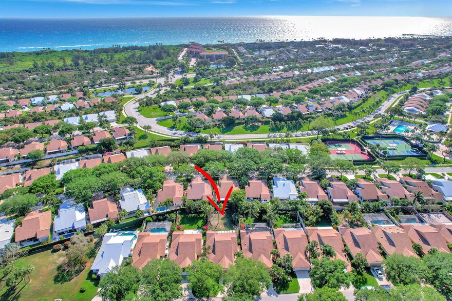 Welcome big dogs there's three bedroom two bath two car garage home that is so close to the beach that you and your dog could take long walks together at our Jupiter pet friendly beach. The home has an extra large backyard and it's all fenced in. Tile throughout the whole House. The community has a pool, pickle, ball, courts, basketball court and tennis courts.