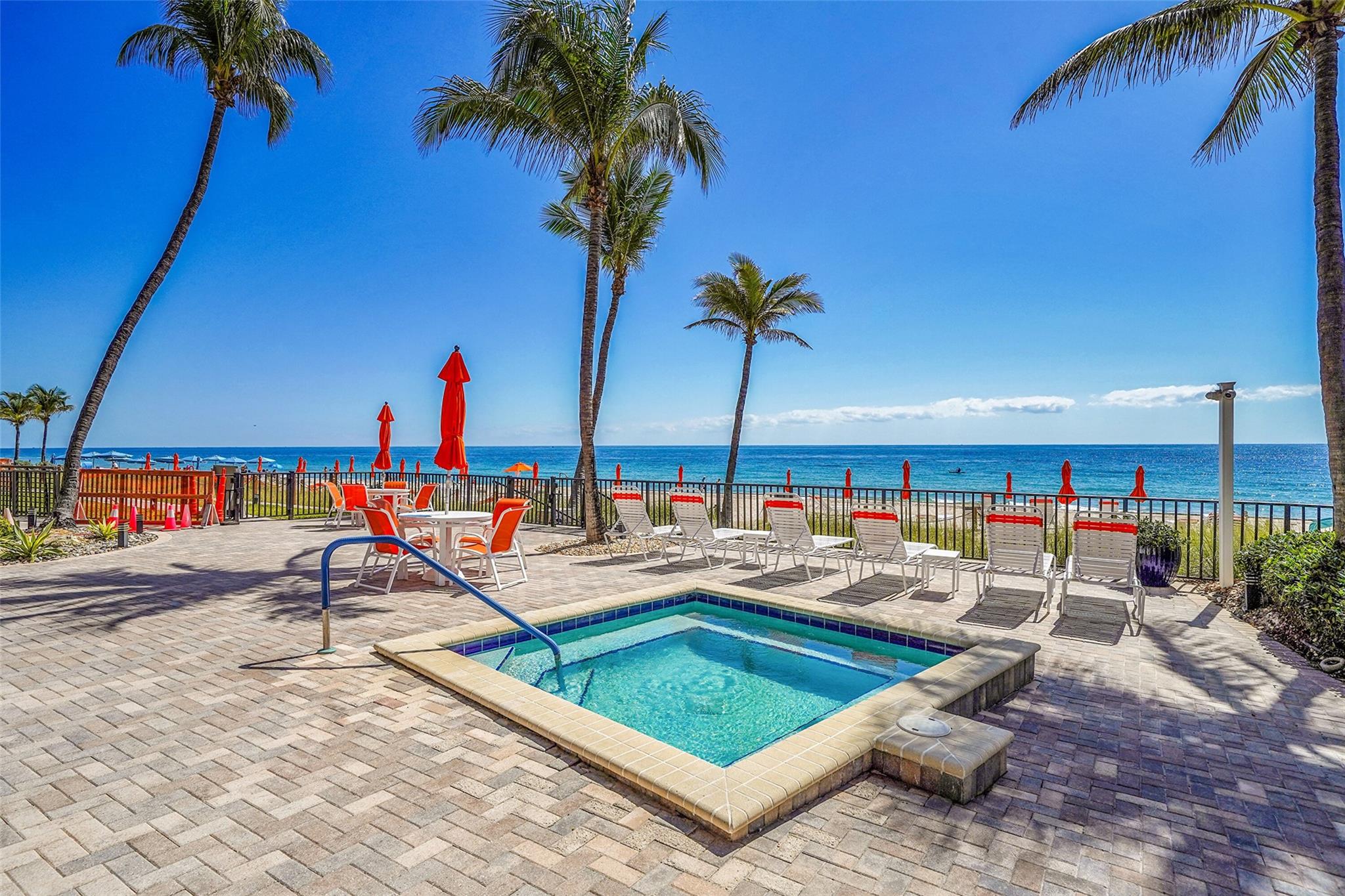 Beautifully renovated and furnished ocean view apartment on the famous Galt Ocean Mile! Spacious 1 bedroom, 1.5 bath with breathtaking ocean views from every room. Enjoy resort-style amenities including a large heated pool, jacuzzi, oceanfront fitness center, party room, library, BBQ grills, and brand-new designer furniture on the pool deck and beach area. The building offers 24/7 security and is ideally located across from supermarkets, restaurants, and shops. Experience prime beachfront living!