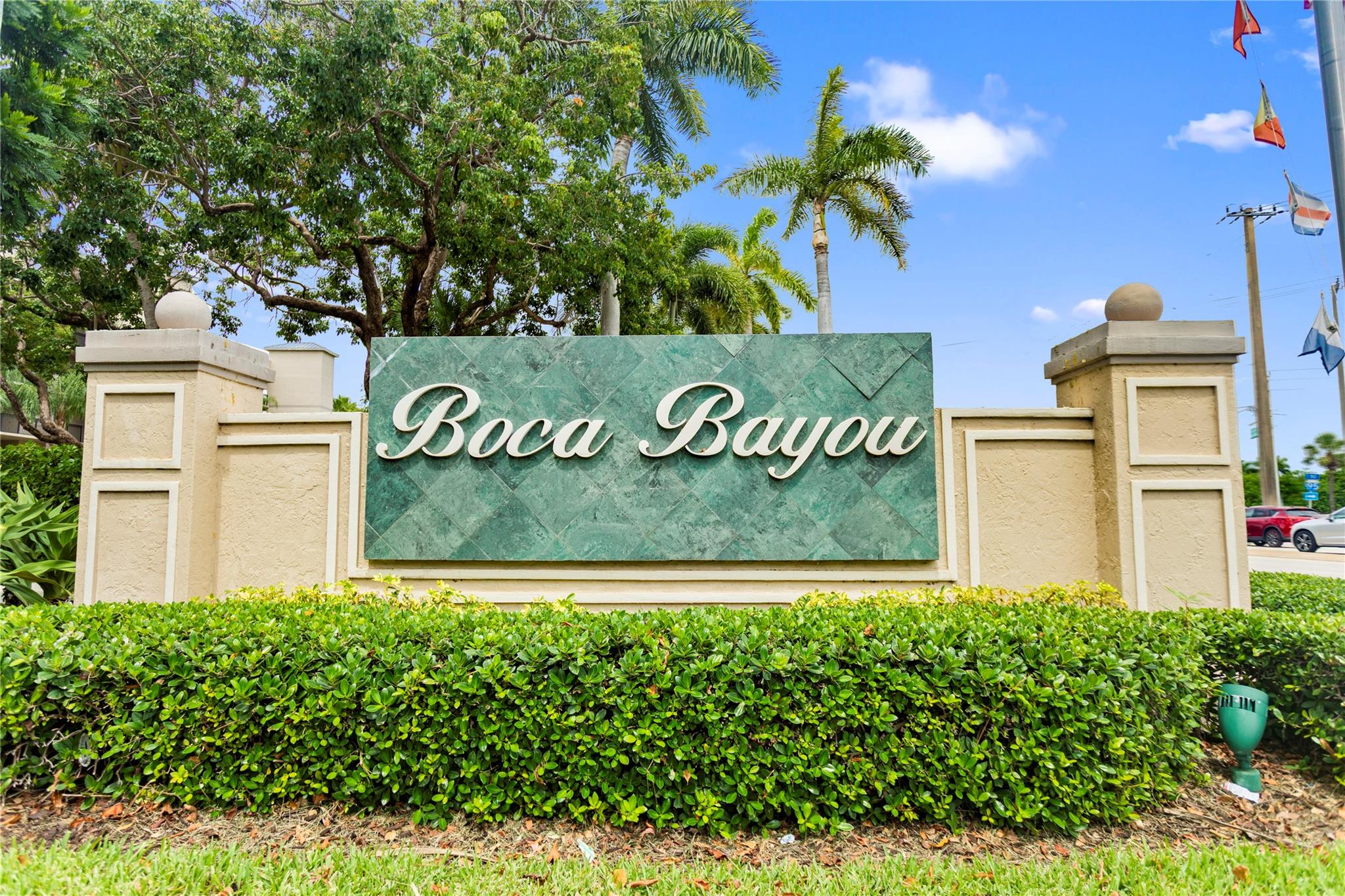 Welcome to Boca Bayou – Upscale Gated Living in East Boca Raton! This beautifully maintained corner unit offers bright and spacious living with a thoughtfully designed open floor plan. Enjoy a large Living/Dining area that flows seamlessly into an open kitchen, featuring brand-new appliances and a cozy eat-in space – perfect for morning coffee or casual meals. Both bedrooms feature generously sized walk-in closets, providing ample storage and convenience of an in-unit washer and dryer adds to the comfort of everyday living.
Located just minutes from downtown Boca Raton and less than 2 miles from the beach, this prime location offers easy access to shopping, fine dining, and all the best Boca has to offer.
Don't miss this opportunity – this unit won't last long!