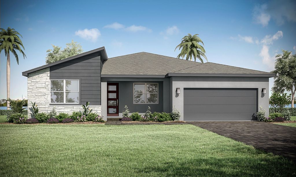 Photo of 9587 SW Indra Way, Port Saint Lucie, FL 34987 (MLS # R11162706)