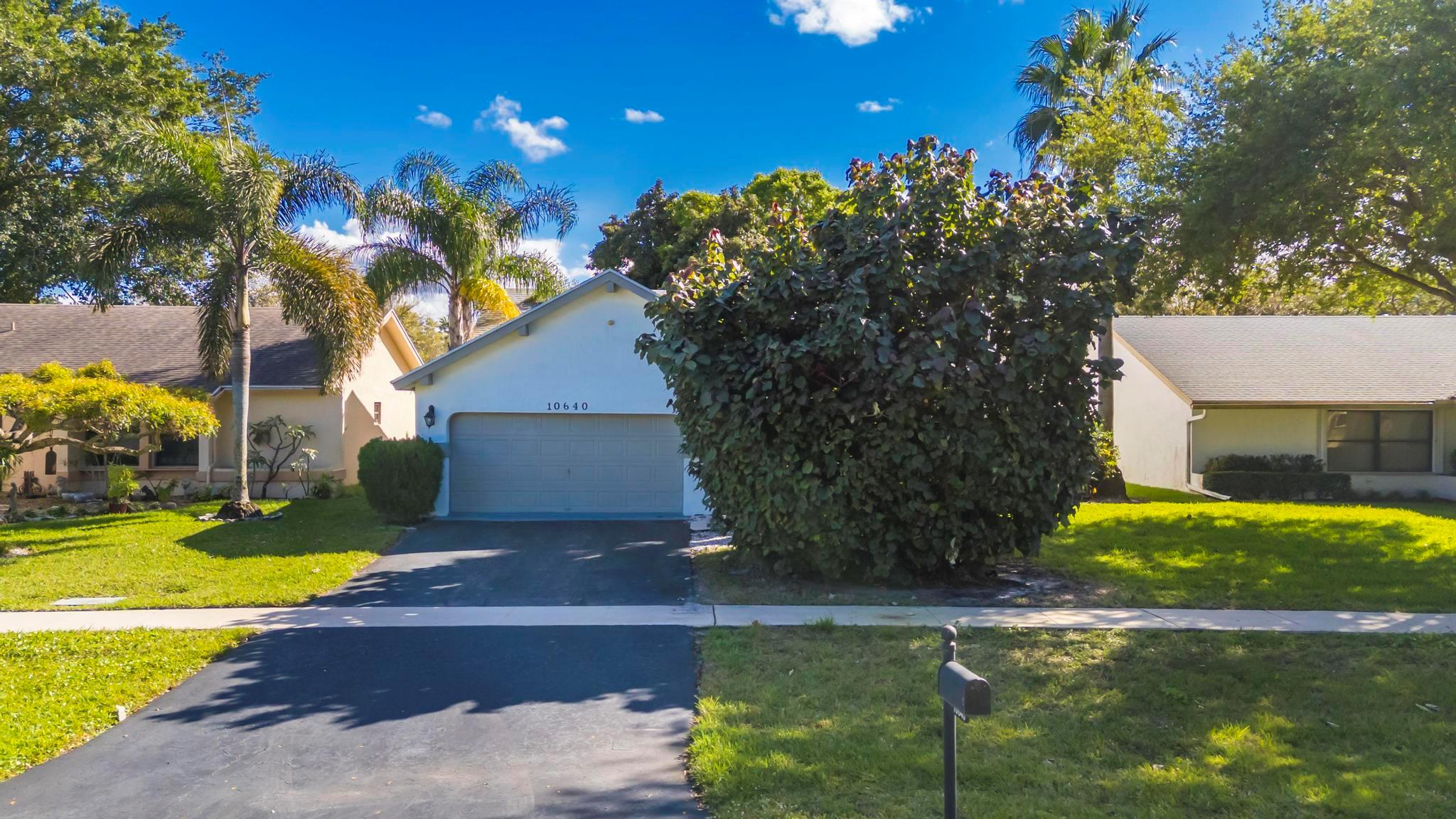 :Beautiful Light and Bright single family home located in the quiet Waterberry Community at Boca Chase. This home features a large formal living room with two skylights & formal dining room, with an update modern open kitchen with a huge breakfast room overlooking the back yard and canal. The two bedrooms are oversized with large walk-in closets. Both bathrooms have been completely updated with a modern look that you will love. The ceilings in the home have a flat finished ceiling with high hats through out the home, with lamps in the dining, kitchen & breakfast area, a large glass enclosed cover Patio with garden & water / canal views. Very close to the Waterberry club house that is just over the pedestrian bridge and Much More. Only one on the market, don't miss this opportunity.