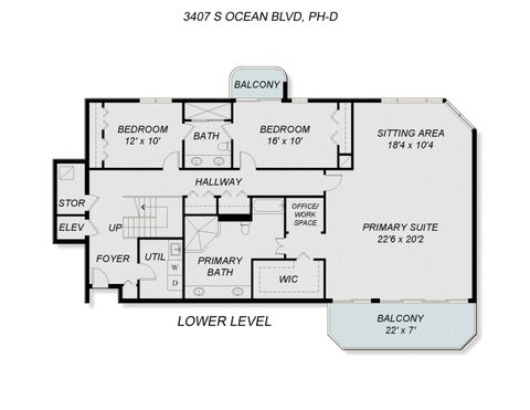 Tiny photo for 3407 S Ocean Boulevard #PH D, Highland Beach, FL 33487 (MLS # B26056975)