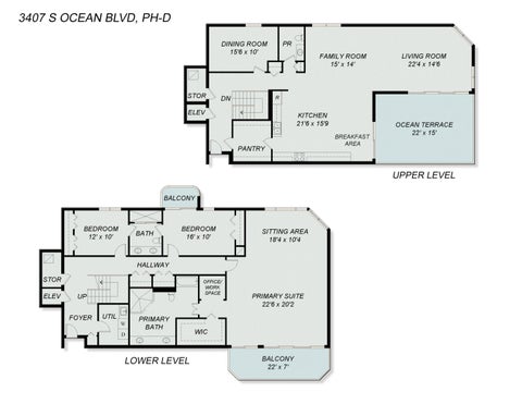 Tiny photo for 3407 S Ocean Boulevard #PH D, Highland Beach, FL 33487 (MLS # B26056975)