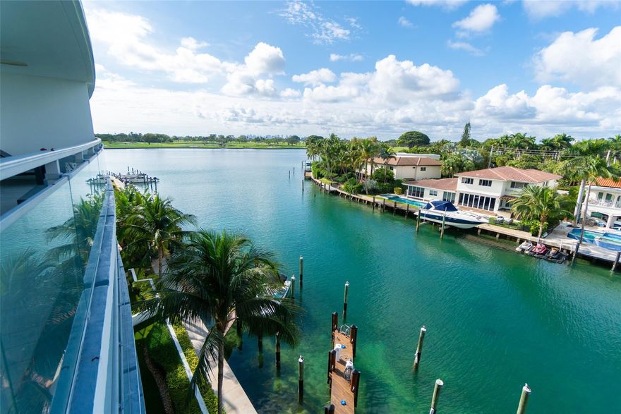 Exclusive large unit at the exquisite location of Bay Harbor Islands. This amazing unit counts with a welcoming Foyer, spacious 3 Bedrooms each with Walk-in Closet and Bathroom, plus a very large social area designed for Dining Room, Bar, and Living Room. It also has a very nice Kitchen with Bosch appliances & counter bar, a Social Bathroom and a long and comfortable balcony with a wonderful Water view and the magnificent Golf course of Indian Creek. Just across the street of Highly recognized A+ K-8 school, plus walking distance to unique dining and the luxury of Bal Harbour Shops. This 25 unit luxury boutique building has great amenities: Gym, Rooftop Pool, BBQ & Jacuzzi with sunset views. Condo Rental Restrictions: Minimum 6 months. Unit does not come with dock.