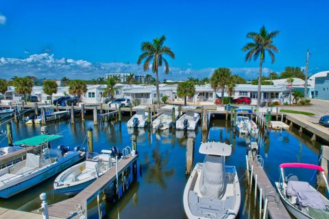 A home in Briny Breezes