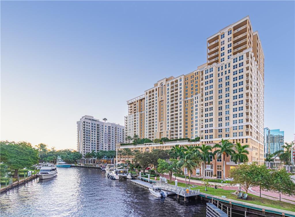 RARELY ON THE MARKET RIVER FACING LARGEST 1 BEDROOM 1 BATHROOM FLOOR PLAN IN THE BUILDING. PROVIDING RIVER & CITY VIEWS FROM EVERY ROOM! OPEN LIVING AREAS, GRANITE COUNTER TOPS, STAINLESS APPLIANCES & TILE FLOORS, BALCONY. NU RIVER LANDING AMENITIES INCLUDE ROOFTOP POOL, PARTY ROOM/POOL TABLE, 2 STORY FITNESS CENTER YOGA AND SPINNING STUDIO, HALF BASKETBALL & RACQUETBALL COURTS, JACUZZI, HIS & HERS STEAM /SAUNA, MEDITATION GARDEN, BUSINESS CENTER, CONFERENCE ROOM, VALET PARKING, 24HR SECURITY, COVERED GARAGE PARKING, MEDITATION GARDEN, BARBECUE GRILLS. LAND LEASE AMOUNT IS INCLUDED IN THE MONTHLY FEES. EXCELLENT LOCATION AT THE HEART OF FT LAUDERDALE NEAR SHOPPING, DINING, ENTERTAINMENT, NIGHT LIFE AND MORE.