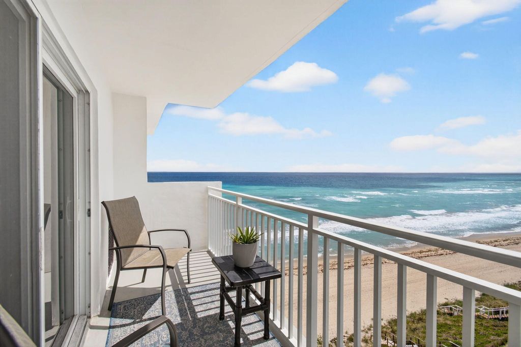 Photo of 4511 S Ocean Boulevard #807, Highland Beach, FL 33487 (MLS # R11168719)