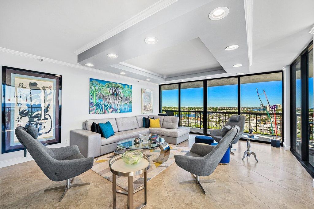 Photo of 4740 S Ocean Boulevard #1201, Highland Beach, FL 33487 (MLS # R11139187)